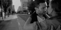 Kissing Adam Levine GIF