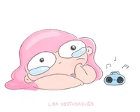 Sad Song Crying GIF by Lisa Vertudaches