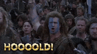 Holding Hold The Line GIF