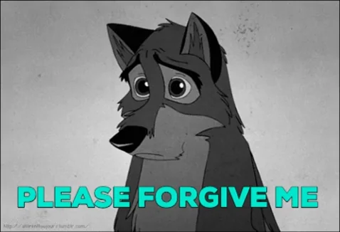 Sorry Forgive Me GIF by MOODMAN