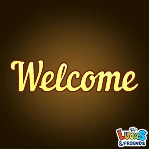 Welcome Back Hello GIF by Lucas and Friends by RV AppStudios