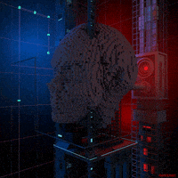 sci-fi loop GIF by BADCODEC