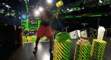 winning deandre jordan GIF by Kids Choice Sports 2017