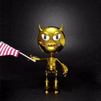 4Th Of July Gold GIF by Bold Art Degens