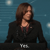 Kamala Harris Yes GIF by The Democrats