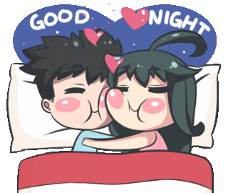 Good Night Hug GIF by Jin