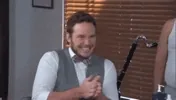 Happy Chris Pratt GIF via giphy.com