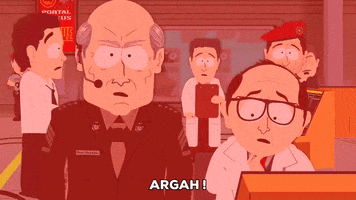 scared chaos GIF by South Park
