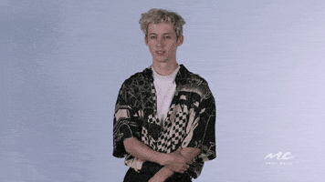 awkward troye sivan GIF by Music Choice