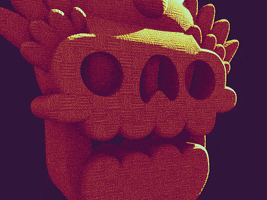 explode digital art GIF by DLGNCE