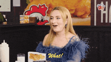 Happy Surprise GIF by Chicken Shop Date