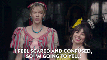 scared comedy central GIF by Another Period