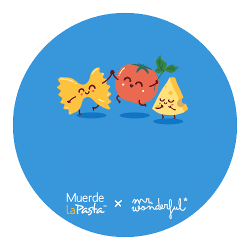 Pizza Sticker by Muerde La Pasta