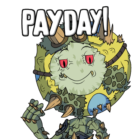 Happy Easy Money Sticker by Planet XOLO