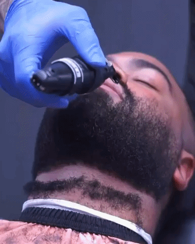 Shave Gel Hair GIF by Barber Bond