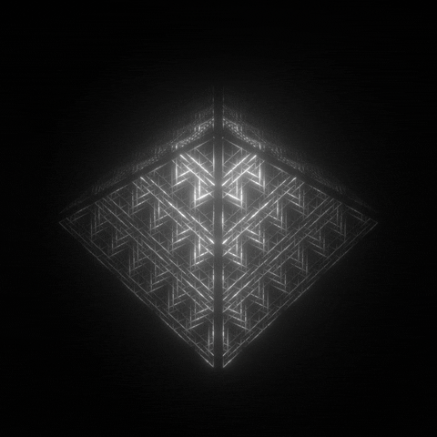 Glow Black And White GIF by xponentialdesign