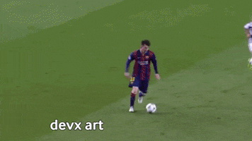 Champions League Barcelona GIF by DevX Art