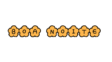 Boa Noite Flor Sticker