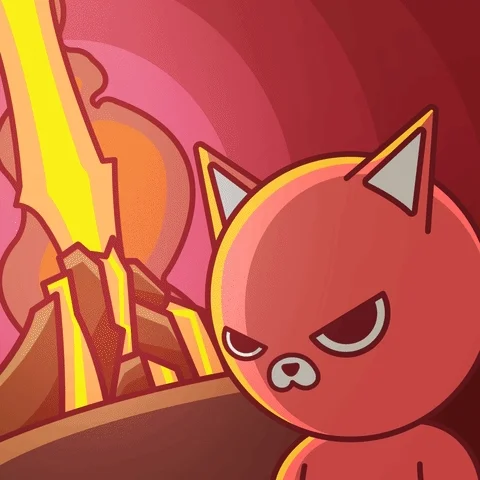 Angry Cat GIF by Lucky Zeros
