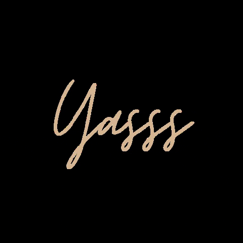 Yas Yes GIF by K|LUXE BOUTIQUE