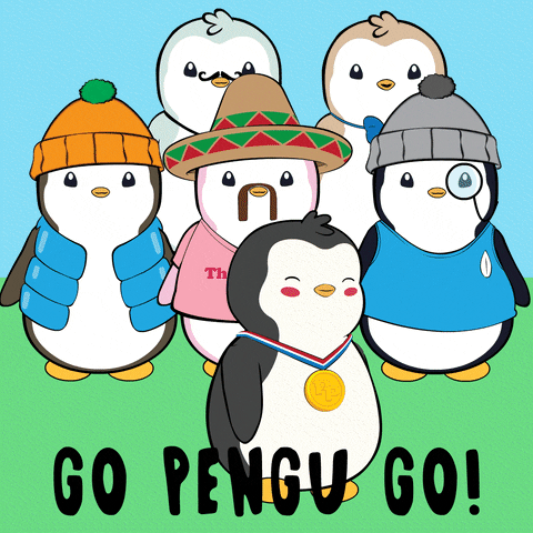 Lets Go Applause GIF by Pudgy Penguins