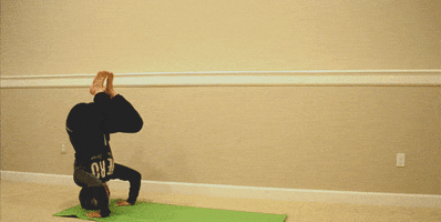 yoga exercise GIF