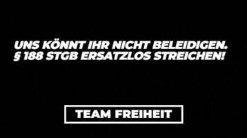 Meinungsfreiheit Beleidigung GIF by Team Freiheit Rheinland-Pfalz