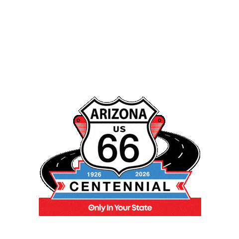 Route 66 Sticker by Only In Your State