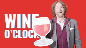 Wine Time GIF by StickerGiant
