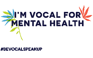 Speak Up Mental Health Sticker by Be Vocal: Speak Up for Mental Health
