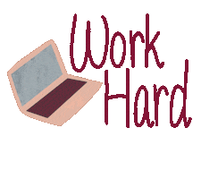 Work Love Sticker