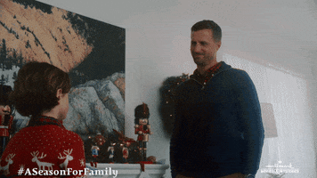 Christmas Family GIF by Hallmark Movies & Mysteries