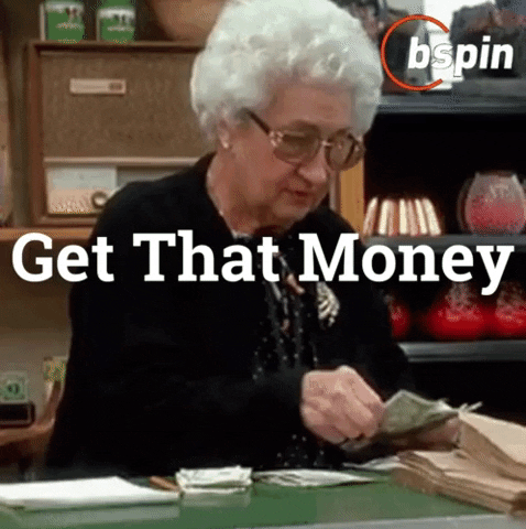 Get Money Bitcoin GIF by Bspin