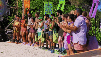 Excited Clapping GIF by Survivor CBS