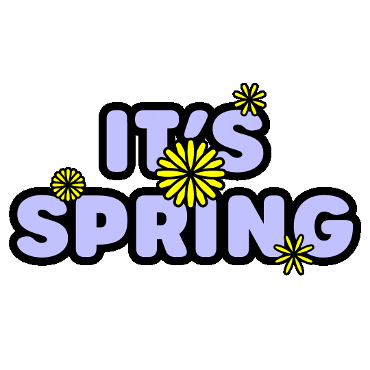 Spring Sticker by Yes Media
