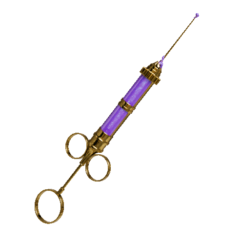 3D Gold Sticker