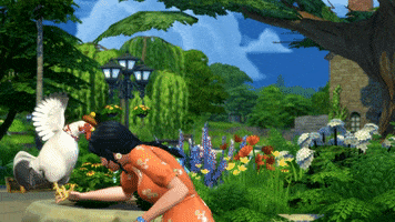 Cottage Living GIF by The Sims
