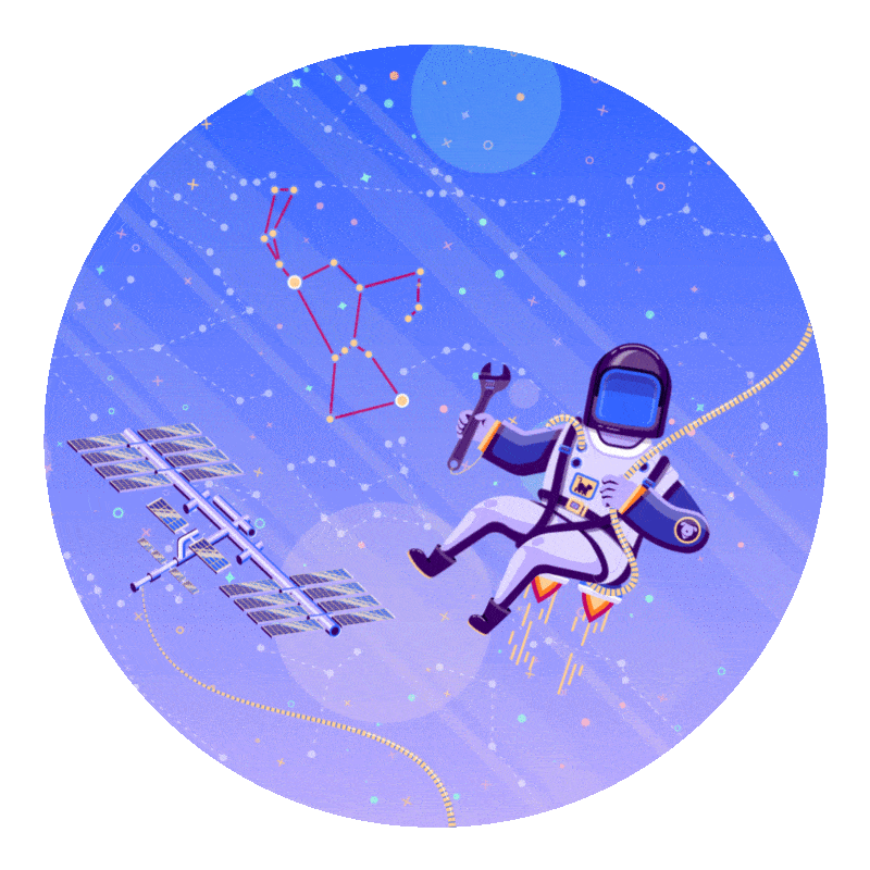 Space Sticker