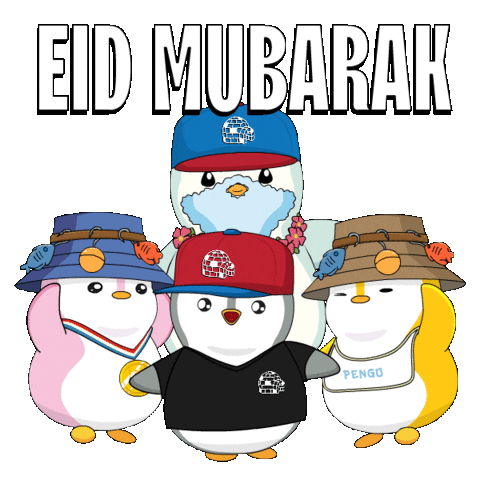 Eid Al Fitr Penguin Sticker by Pudgy Penguins