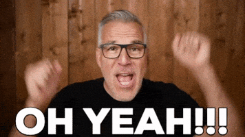 Happy Oh Yeah GIF by Adrian Salisbury