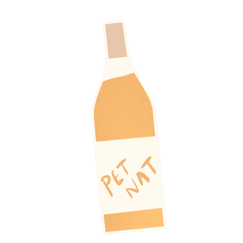 Bottle Of Wine Sticker by Ange Devery