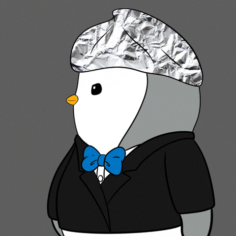 Nervous Look At Me GIF by Pudgy Penguins