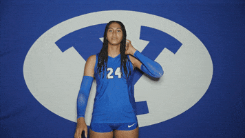 Volleyball No GIF by BYU Cougars