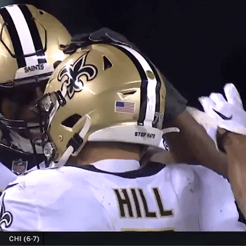 Taysom Hill Saints Defense GIF by New Orleans Saints