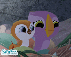 Night Love GIF by Puffin Rock