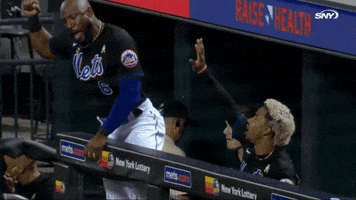 High Five Home Run GIF by SNY