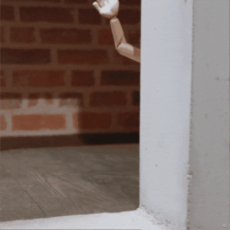 Surprise Hello GIF by KOLK 17 Figurentheater & Museum