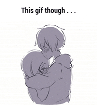 anime hug gif tumblr