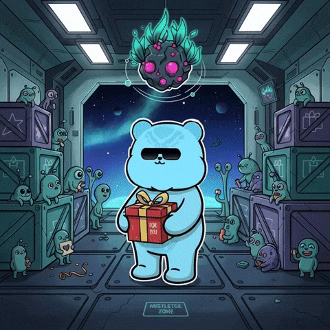 Merry Christmas Love GIF by Kanpai Pandas