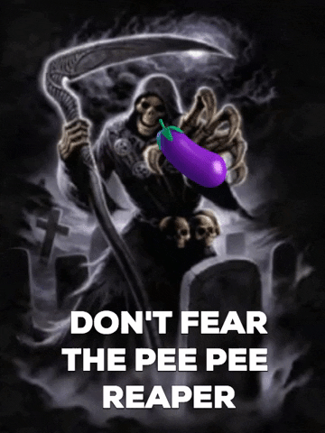 pee pee reaper GIF by MANGOTEETH